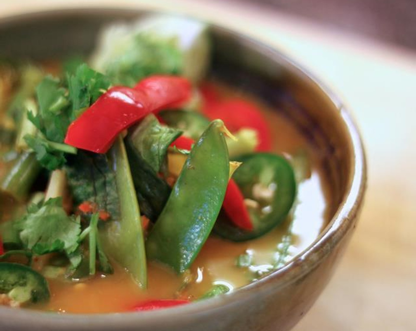 Thai Red Curry Soup