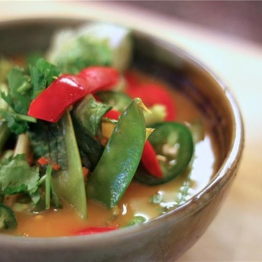 Thai Red Curry Soup Recipe | SideChef