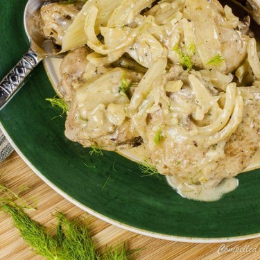 Braised Fennel Chicken Recipe | SideChef