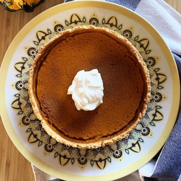 Dairy-Free Pumpkin Pie Recipe | SideChef