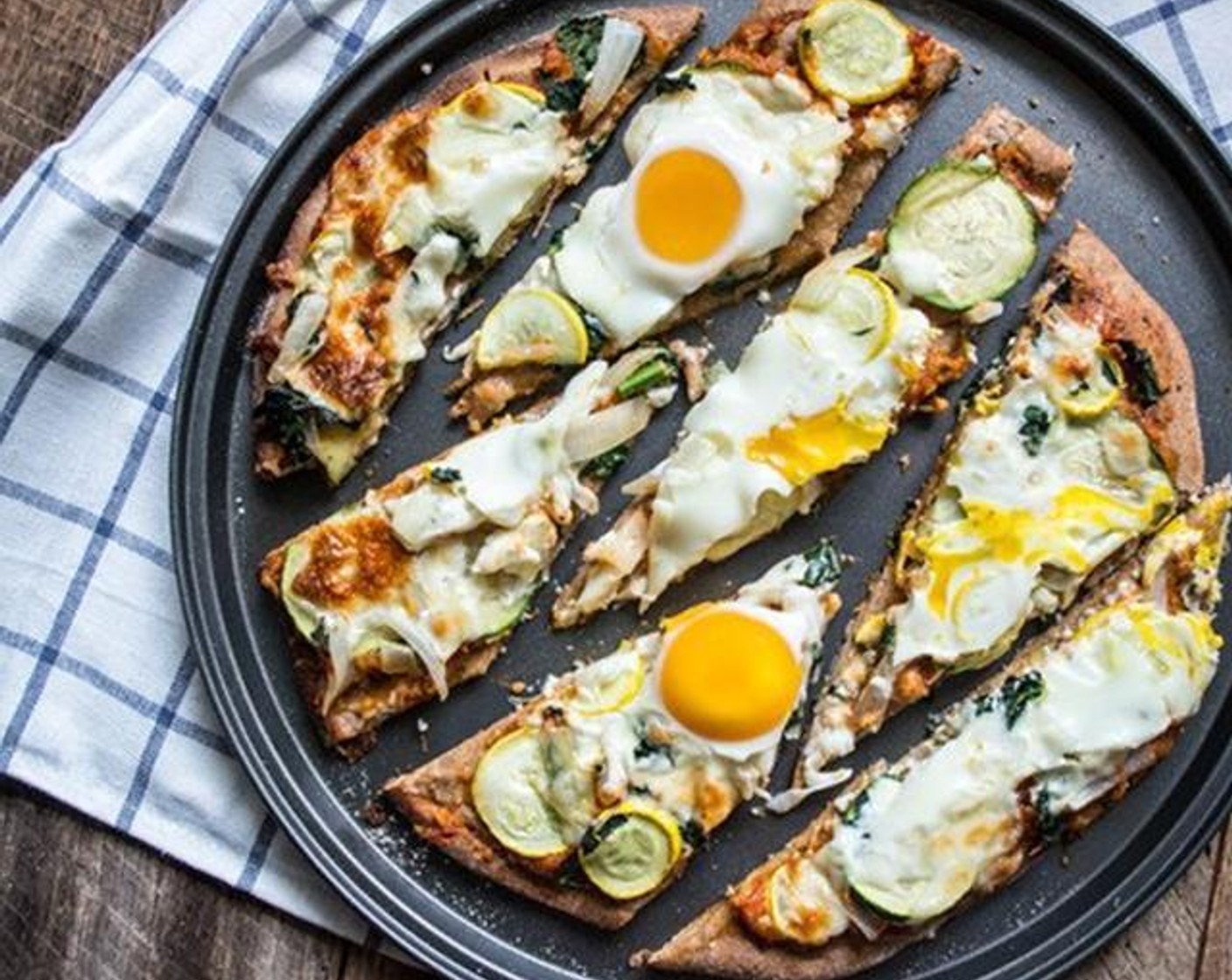 Farmers Market Breakfast Pizza