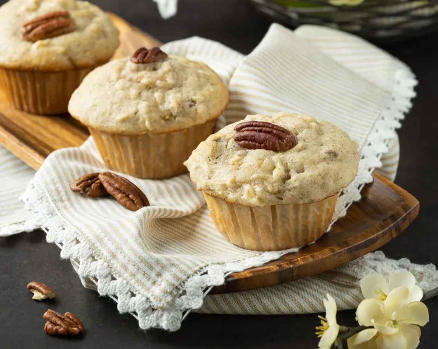 step 11 Remove muffins from the oven and allow them to cool for at least 10 minutes before removing them onto a cooling rack.