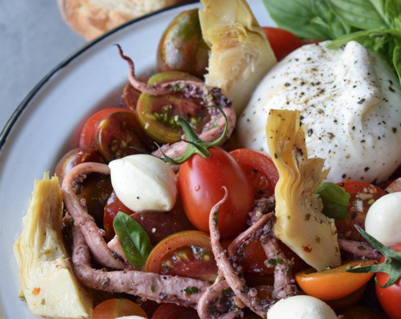 Antipasti Salad with Marinated Tomatoes