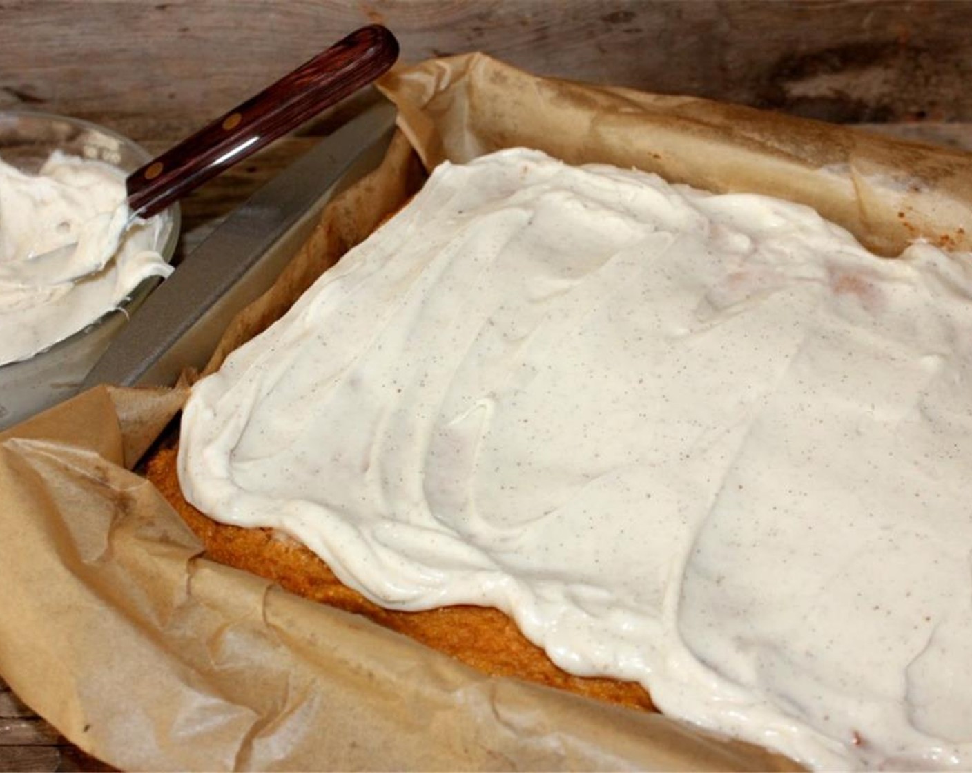 step 7 Turn the mixer on low and gradually add the Powdered Confectioners Sugar (2 cups) until the frosting reaches the consistency you prefer.