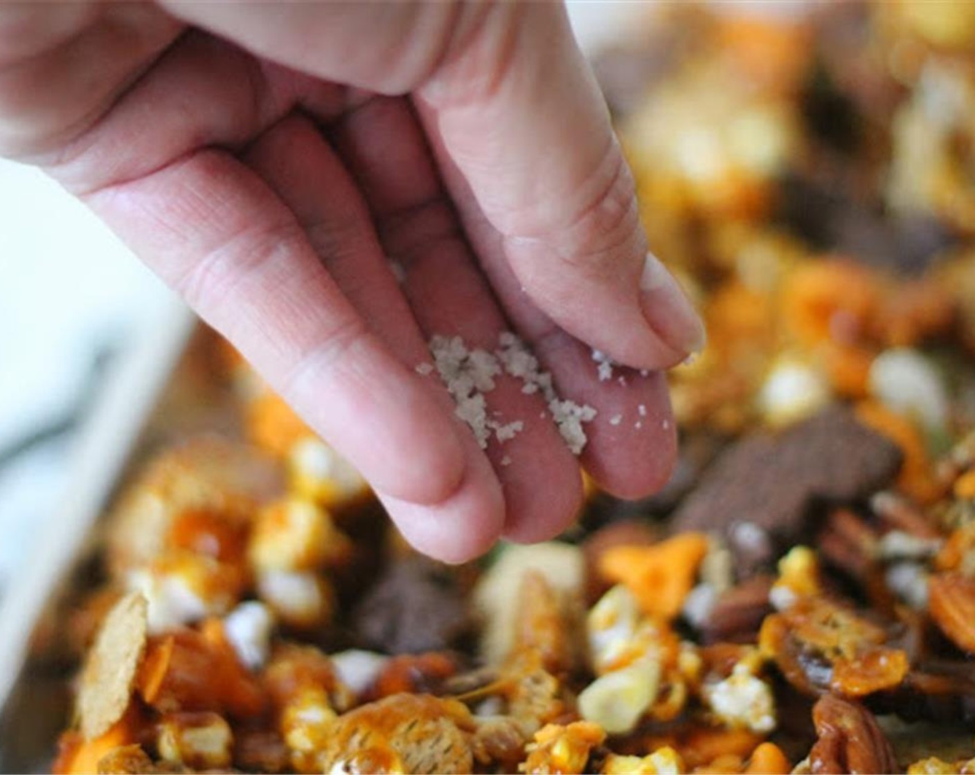 step 10 Remove from the oven and sprinkle with Sea Salt (to taste).