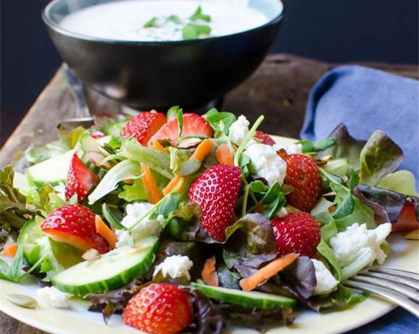 Summer Strawberry Poppy Seed Salad Recipe SideChef