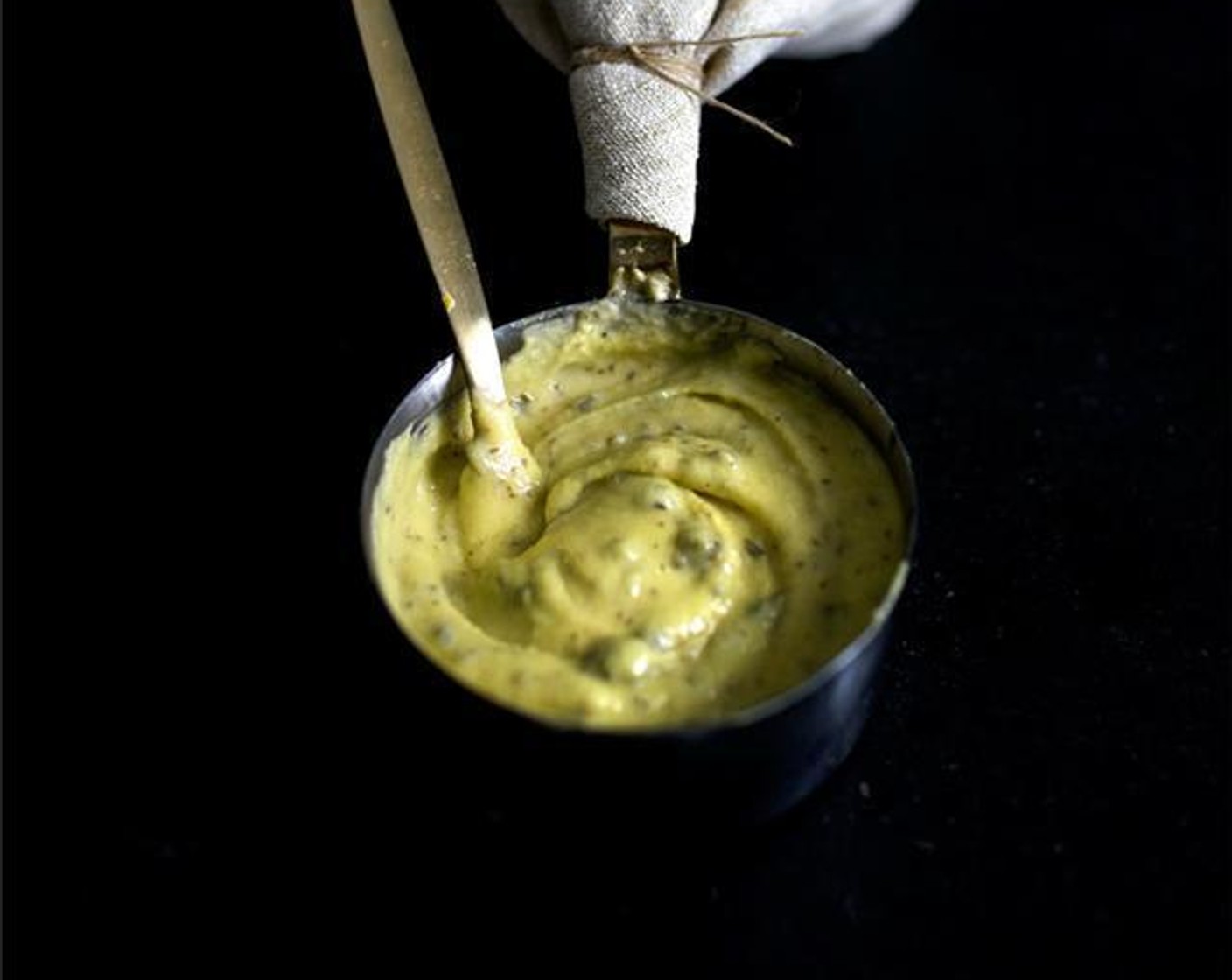 Mashed Potato Butter Aioli w/ Fried Capers