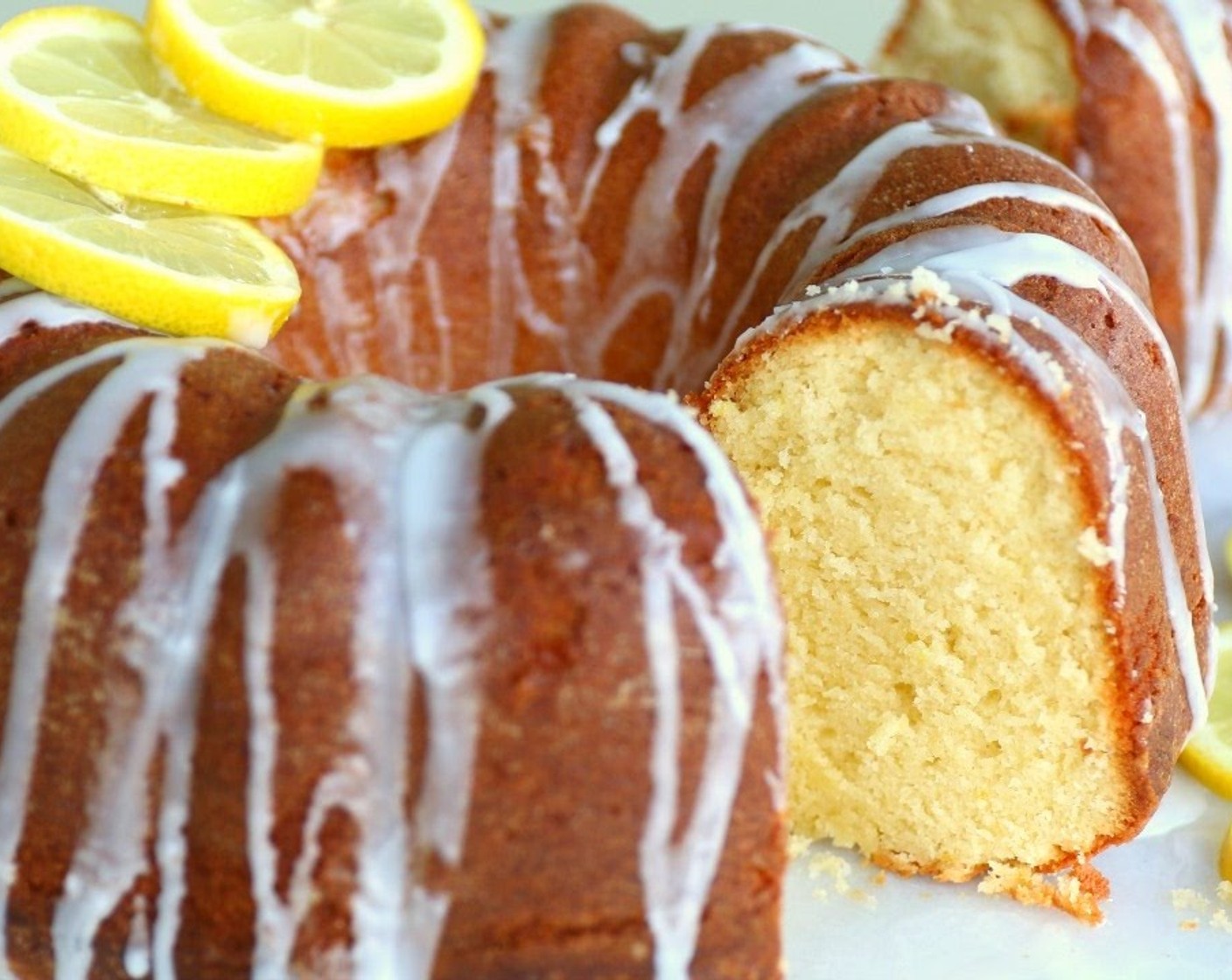 Lemon Pound Cake with Lemon Glaze