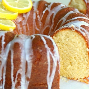 Lemon Pound Cake with Lemon Glaze Recipe | SideChef