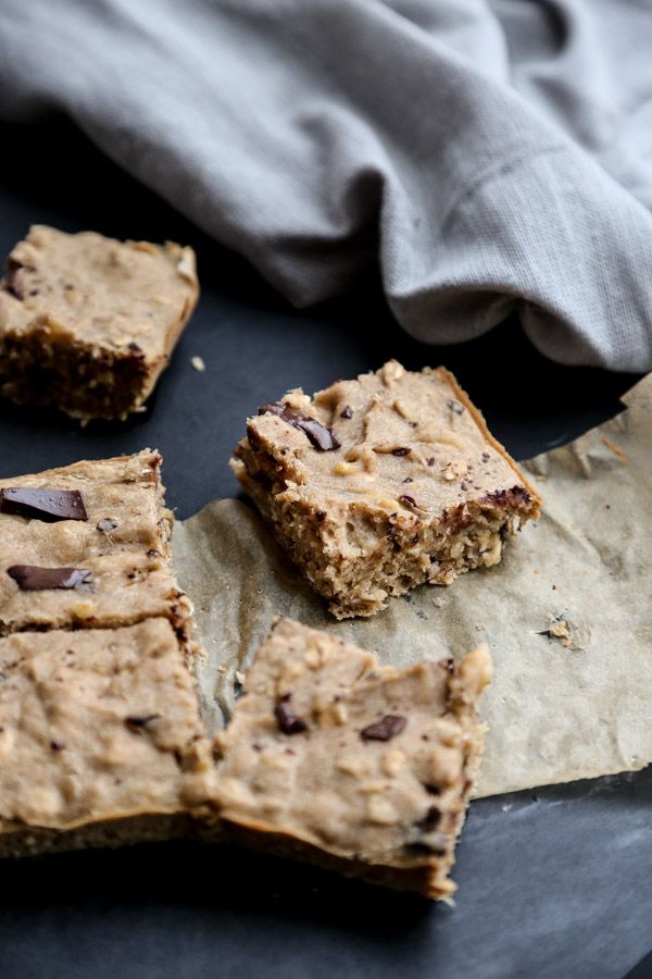 Healthy Peanut Butter Banana Oatmeal Bars Recipe SideChef