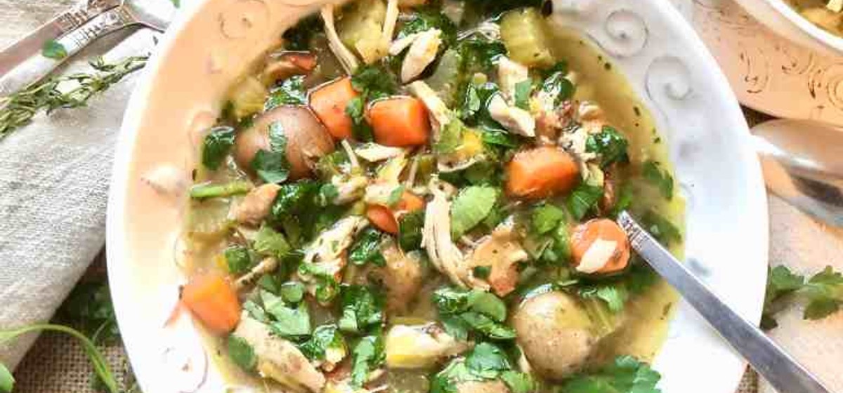 SlowCooker Chicken Soup Recipe SideChef