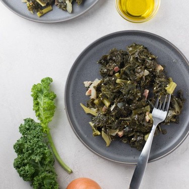 Southern-Style Braised Kale Recipe | SideChef