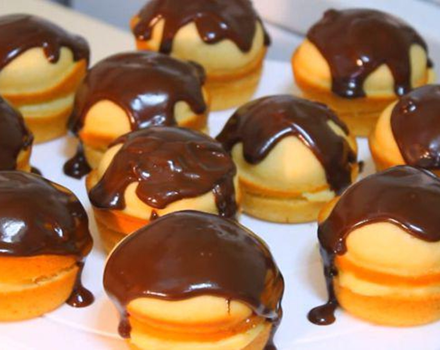 Boston Cream Cupcakes