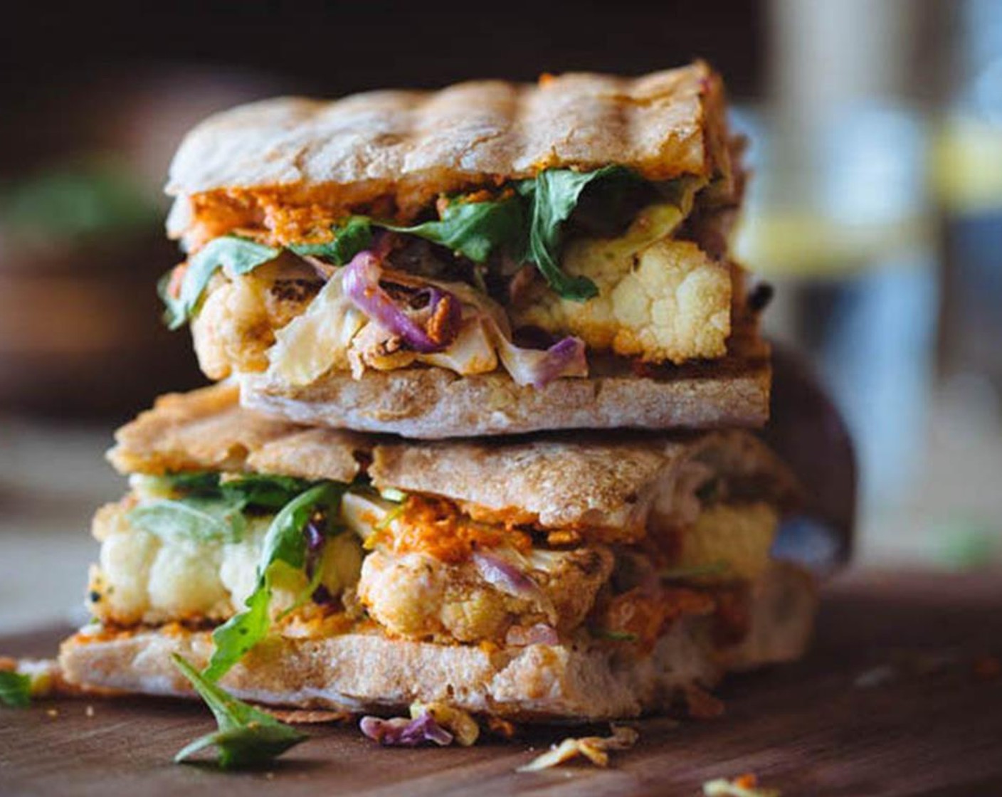 step 11 Using a serrated knife cut each sandwich into two pieces. Serve it with the leftover coleslaw on the side.