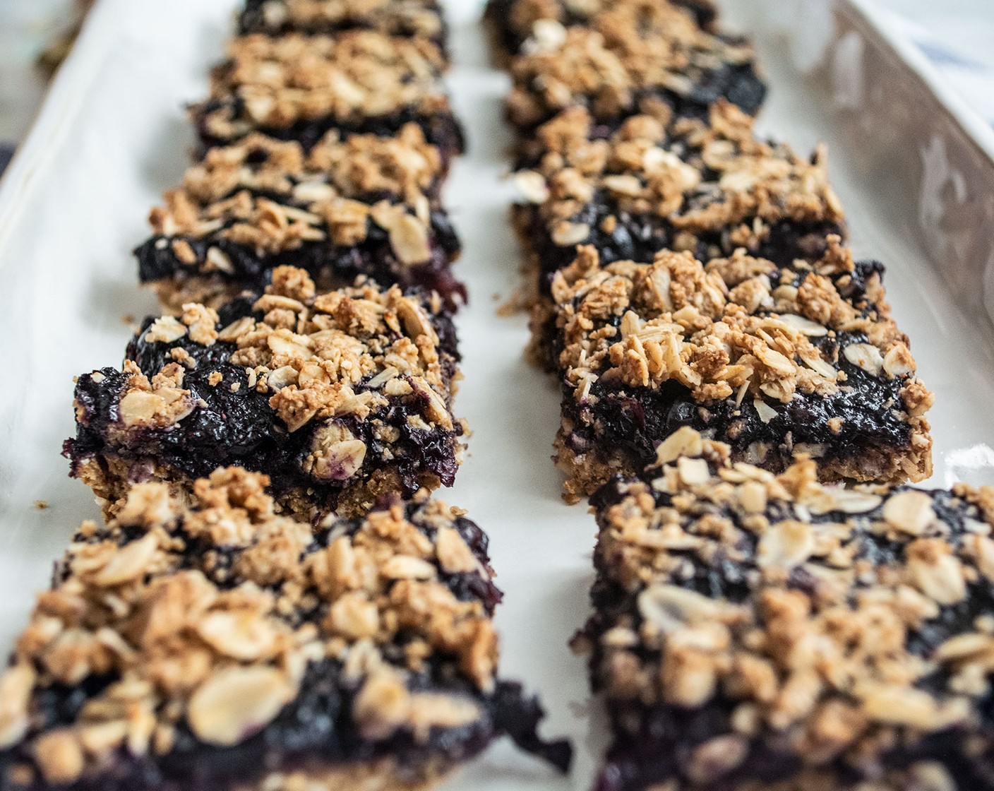 Gluten-Free Vegan PB & J Breakfast Bars