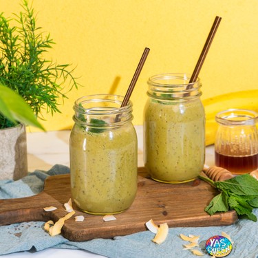 Matcha Chia Seed Smoothie Recipe | SideChef