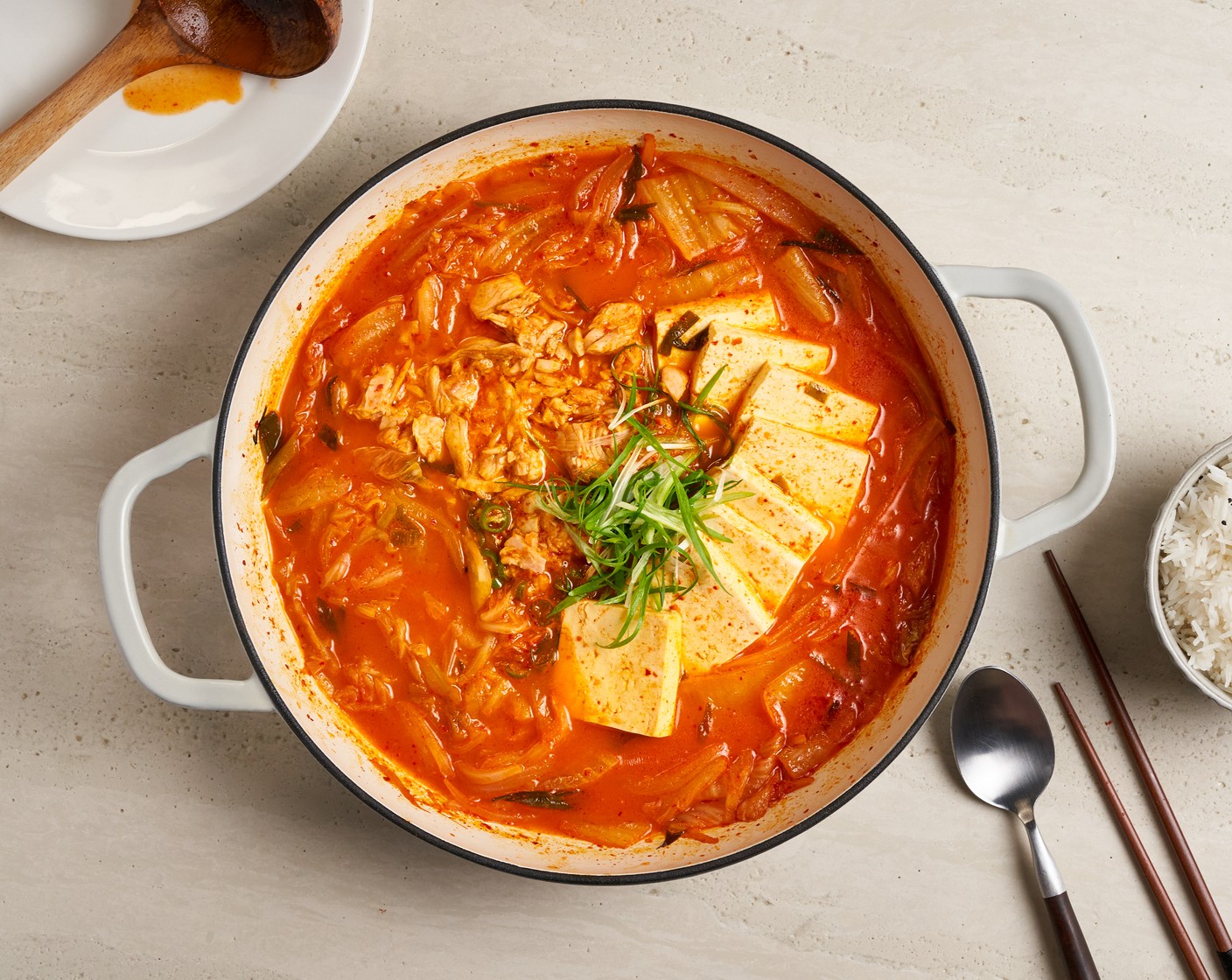 Tuna Kimchi Stew (Chamchi-kimchi-jjigae)