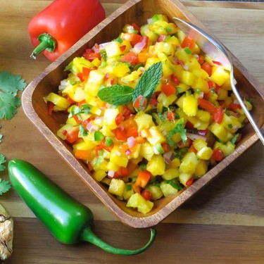 Pineapple and Mango Salsa Recipe | SideChef