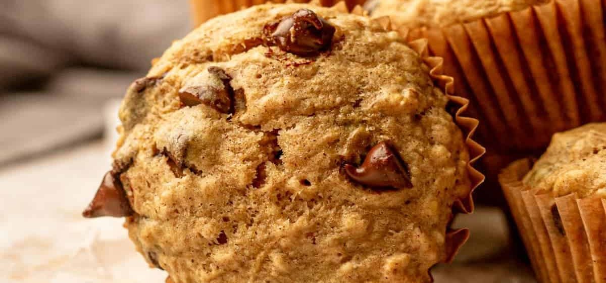 Oatmeal Chocolate Chip Banana Muffins Recipe SideChef