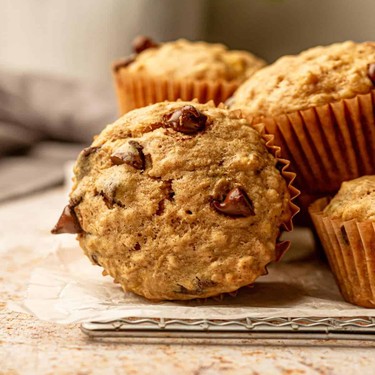 Oatmeal Chocolate Chip Banana Muffins Recipe | SideChef