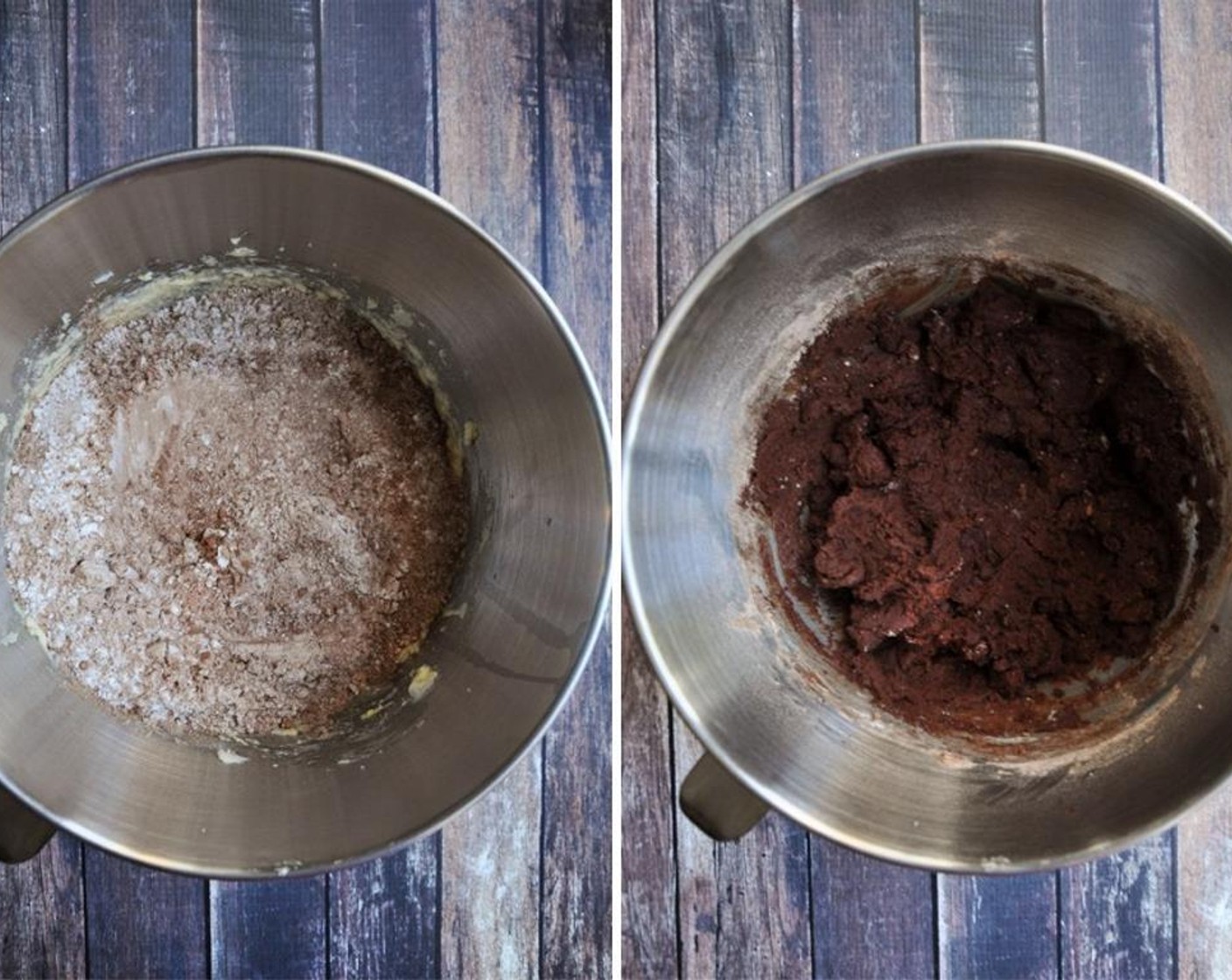 step 4 Reduce the mixer speed to low and beat in the flour mixture.