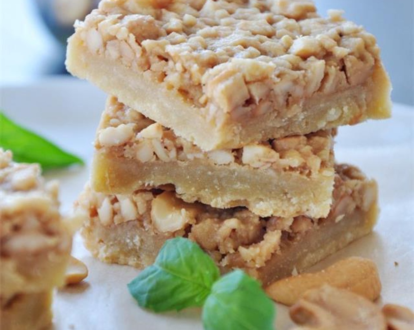 Honey Cashew Squares