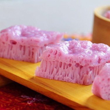 Steamed Purple Rice Cake Recipe | SideChef