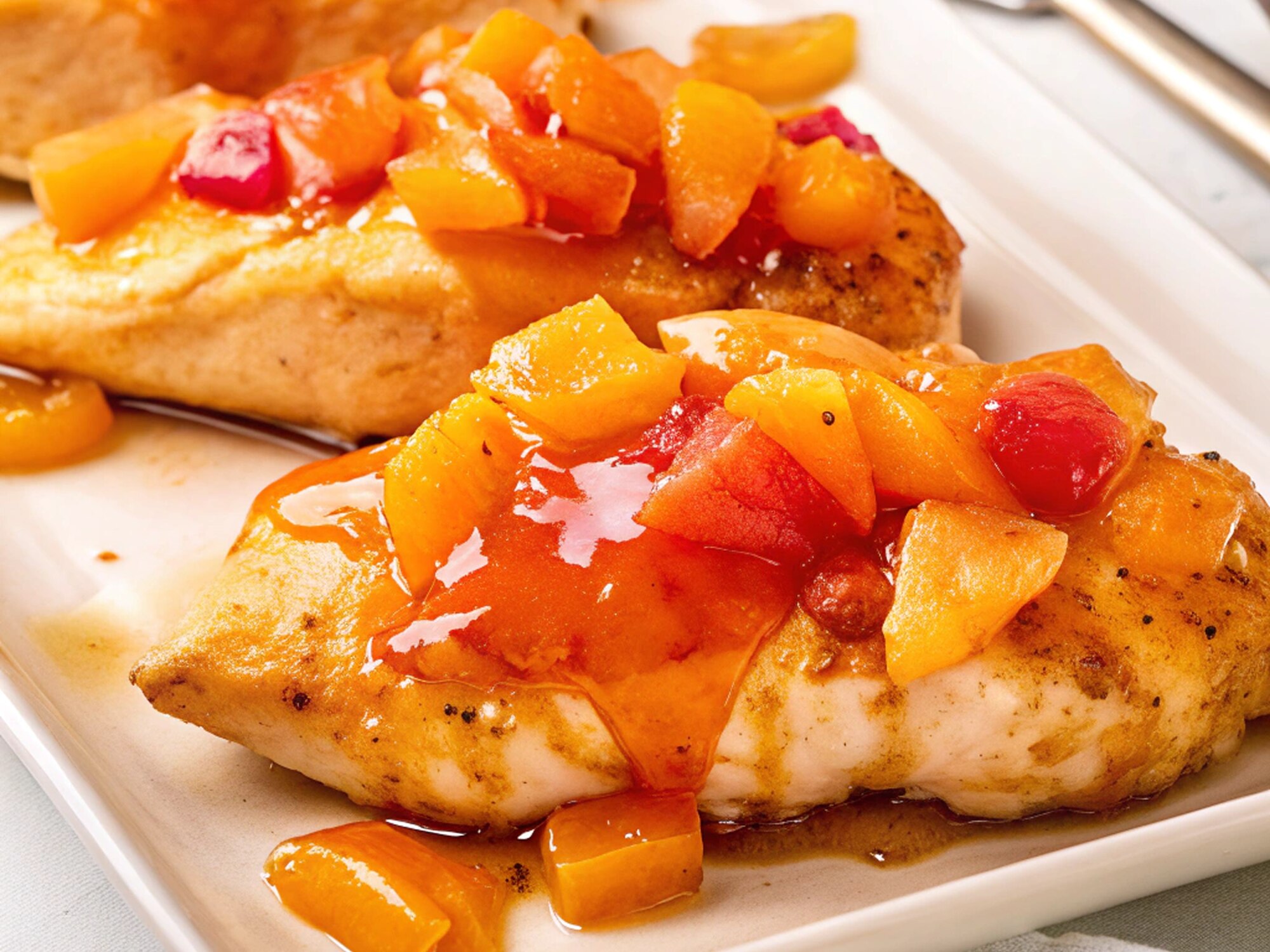 シュタイフ　Hamleys 限定　Chester apricot Grilled Apricot Chicken Recipe | SideChef