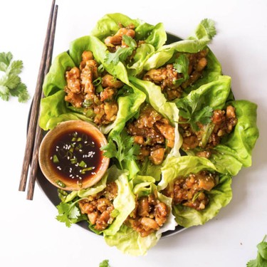 Paleo Chicken & Scallion Lettuce Wraps Recipe | SideChef