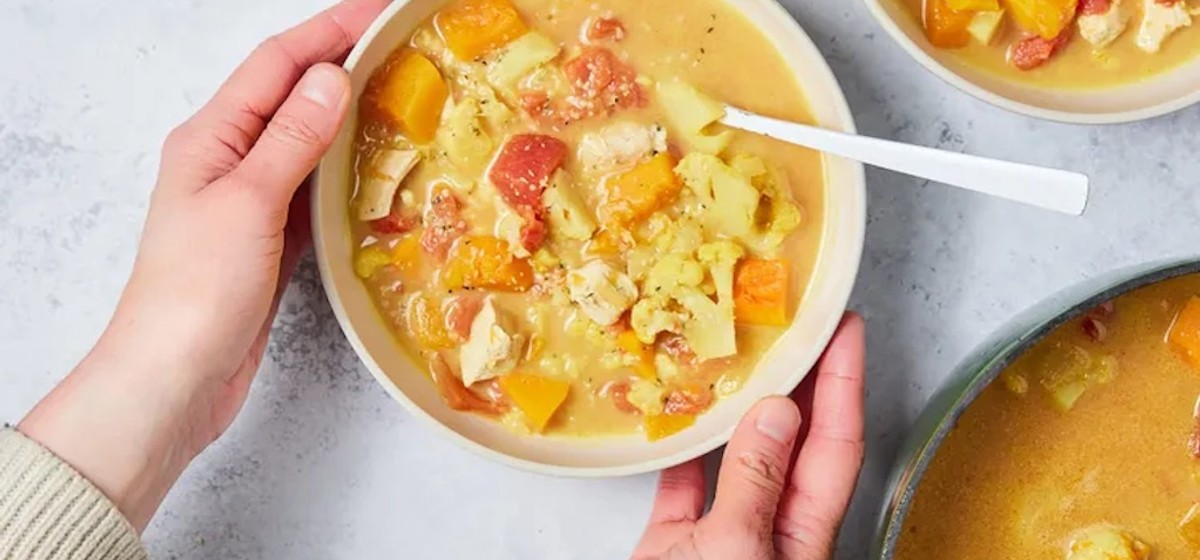 Chicken Coconut Curry Soup Recipe | SideChef