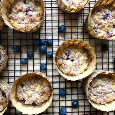 Gluten-Free Coconut Flour Blueberry Muffins Recipe | SideChef