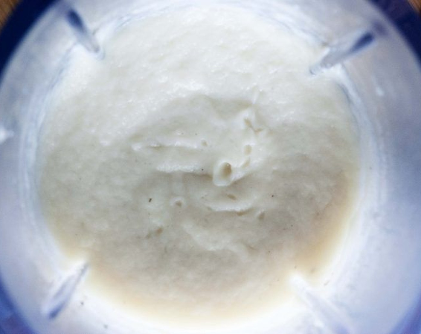 step 3 Place the cauliflower, Ghee (3 Tbsp), Nutritional Yeast (2 tsp), Stone Ground Mustard (1 Tbsp), Sea Salt (1/4 tsp), and Almond Milk (to taste) into a blender and process until creamy. Add more salt or nutritional yeast to taste. Get the right creamy consistency by adding more milk if needed.