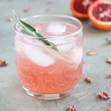 Sparkling Blood Orange Gin Cocktail Recipe | SideChef