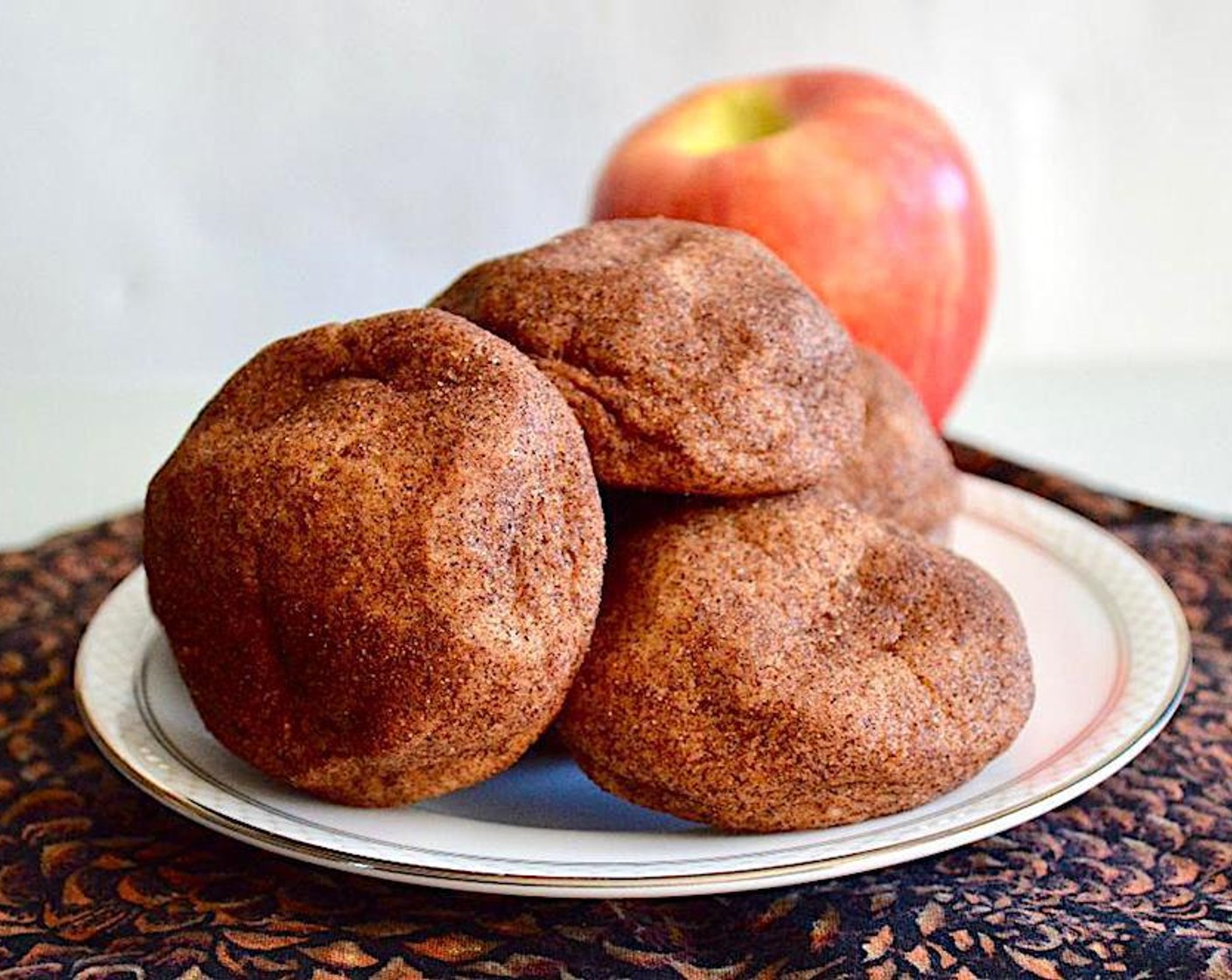 Caramel Stuffed Apple Cider Cookies