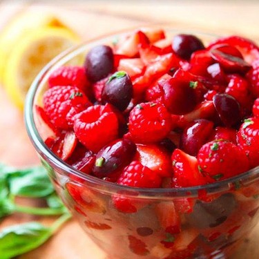 Red Fruit Salad Recipe | SideChef