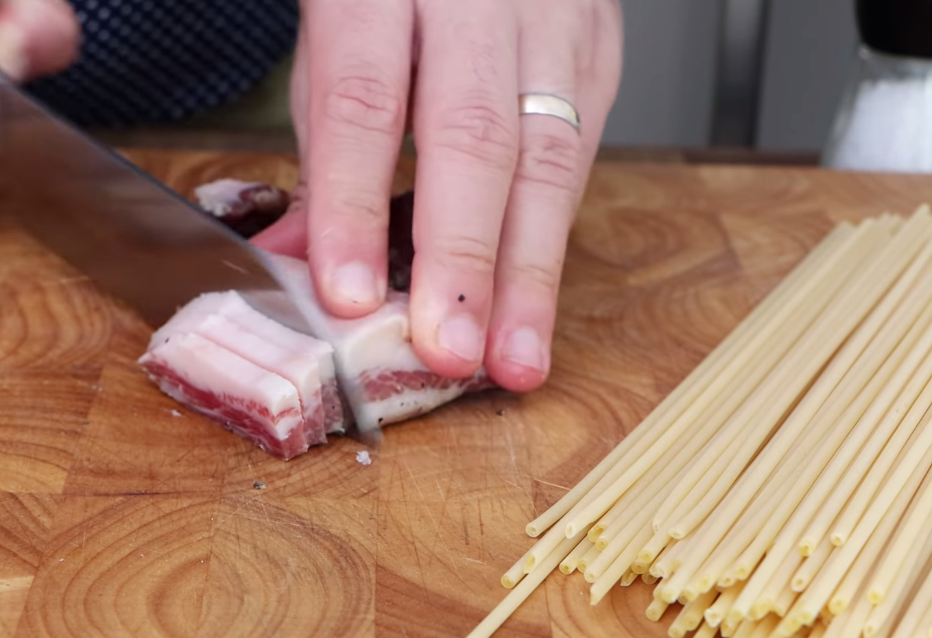 Bucatini All Amatriciana Recipe Sidechef