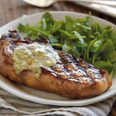 Steaks with Blue Cheese Butter Recipe | SideChef