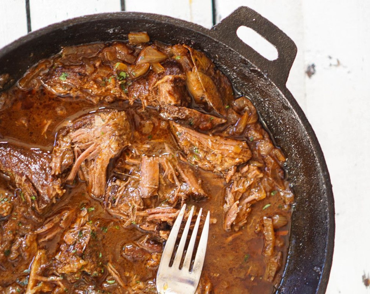 step 9 Allow the short ribs to cook in the oven for 2 1/2-3 hours until fork tender. I kept checking after two hours.