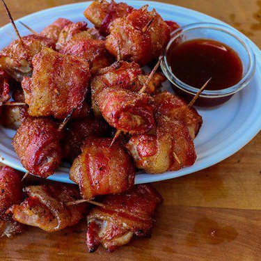 Bacon Candy Chicken Bites Recipe | SideChef