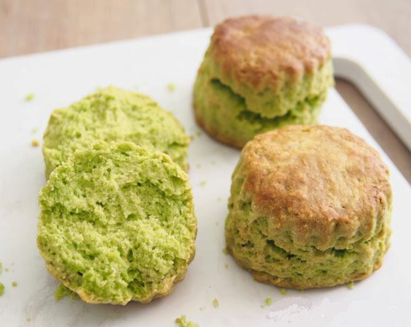 Pandan Scones