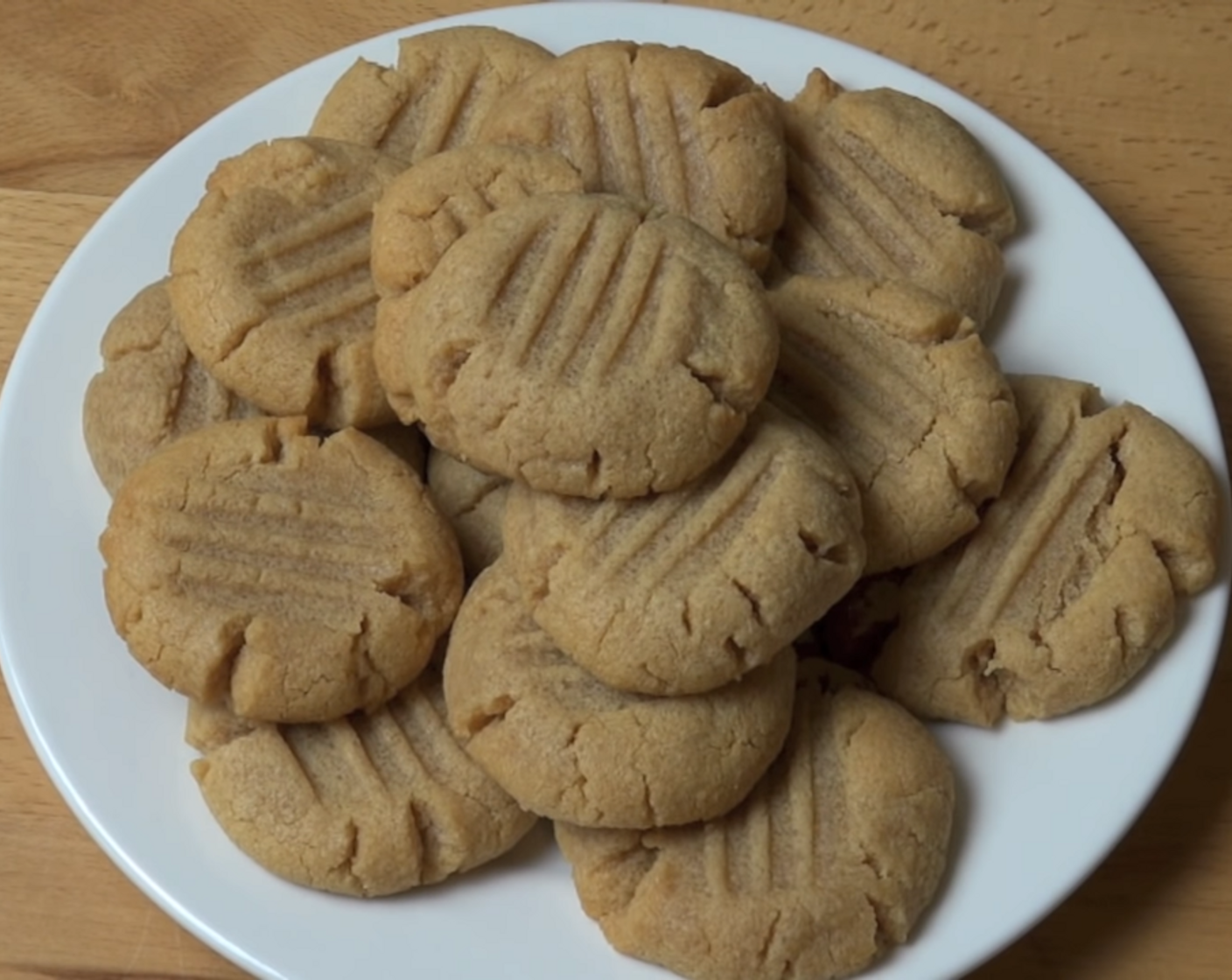 3 Ingredient Peanut Butter Cookies