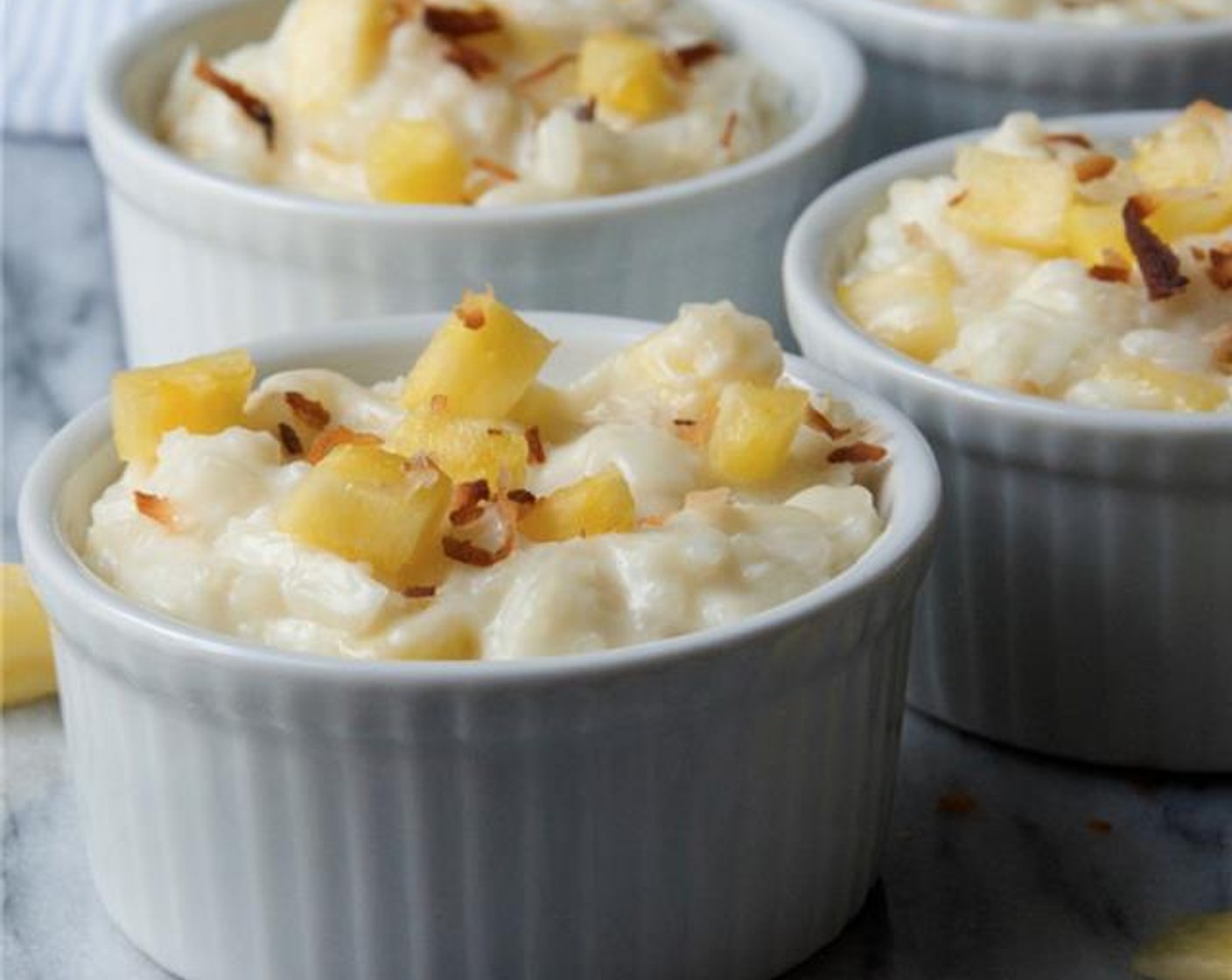 Piña Colada Rice Pudding