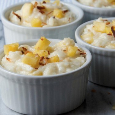 Piña Colada Rice Pudding - SideChef