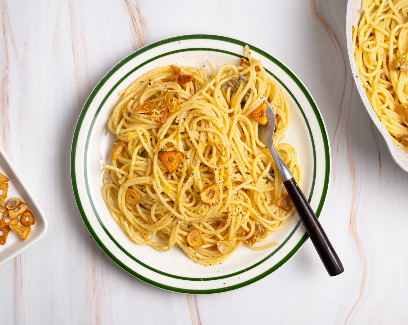 40 Cloves of Garlic Pasta