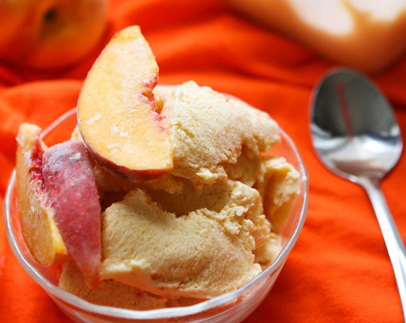 Peach Frozen Yogurt