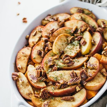 Cinnamon Apple Yam Bake with Pecans Recipe | SideChef