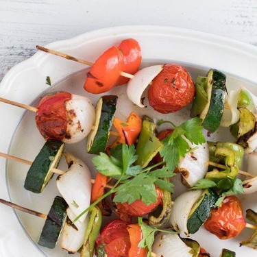 Italian Vegetable Kabobs Recipe | SideChef