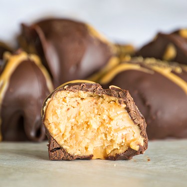 Chocolate Peanut Butter Truffles Recipe | SideChef