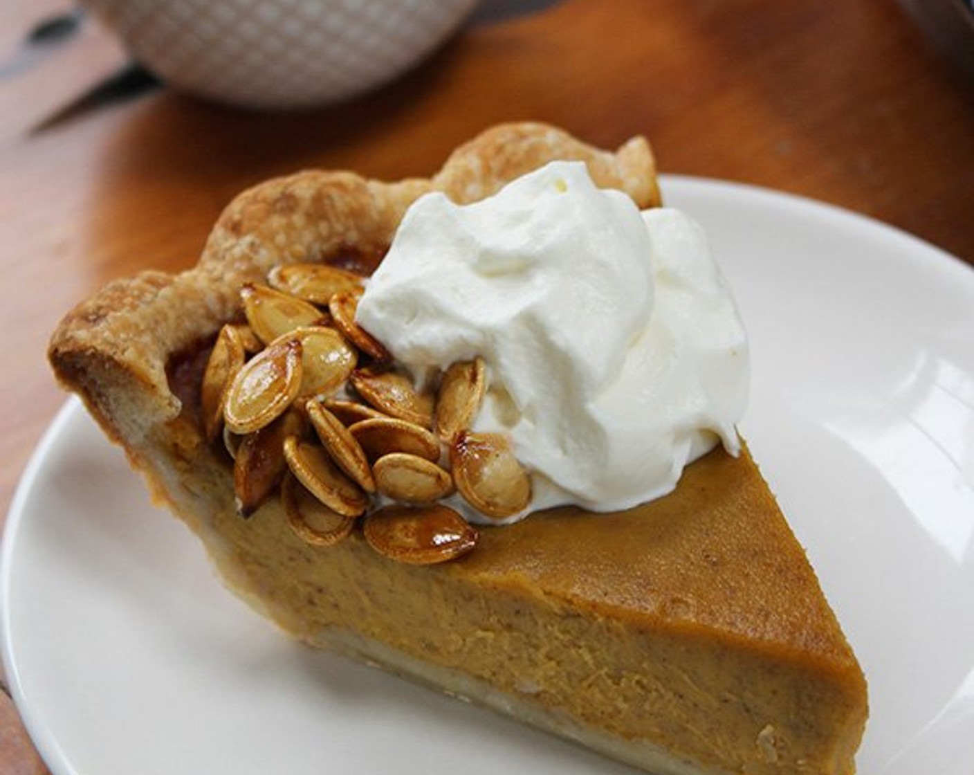 Maple Roasted Pumpkin Pie