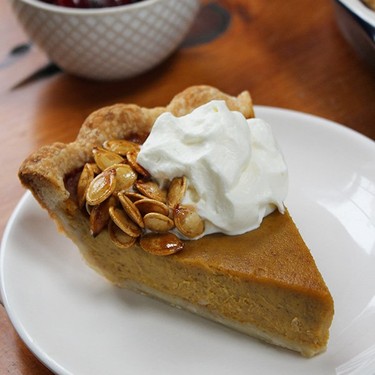 Maple Roasted Pumpkin Pie Recipe | SideChef